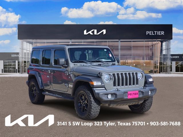 Sting-Gray Clearcoat 2021 Jeep Wrangler SUV / Crossover Four-Wheel Drive 8-Speed Automatic