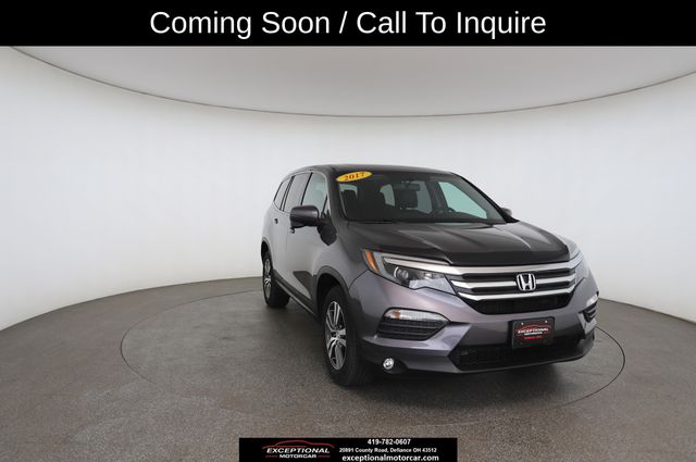 Gray 2017 Honda Pilot SUV / Crossover All-Wheel Drive 6-Speed Automatic