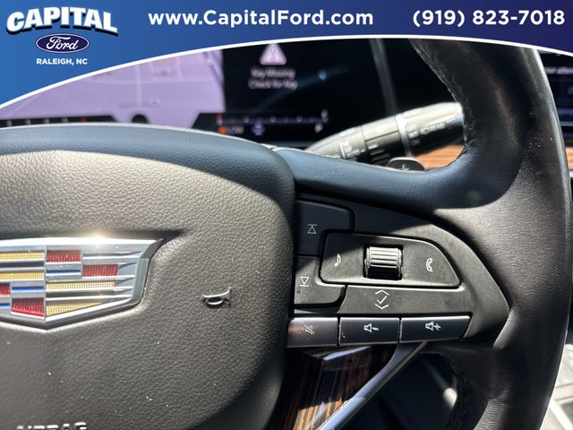 Used 2023 Black Cadillac Premium Luxury image 24
