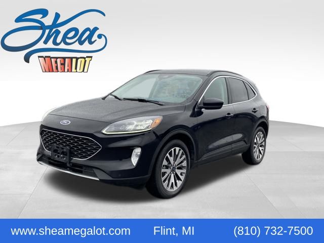 Agate Black Metallic 2022 Ford Escape Titanium AWD SUV / Crossover All-Wheel Drive 8-Speed Automatic