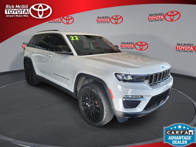 Bright White Clearcoat 2022 Jeep Grand Cherokee SUV / Crossover Four-Wheel Drive 8-Speed Automatic