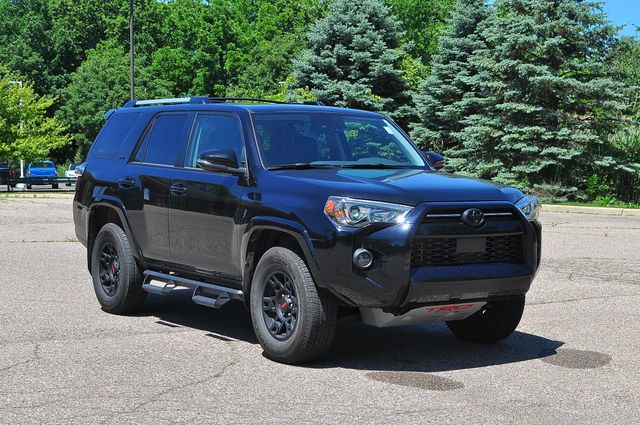 Midnight Black Metallic 2024 Toyota 4Runner SR5 Premium 4WD SUV / Crossover Four-Wheel Drive 5-Speed Automatic