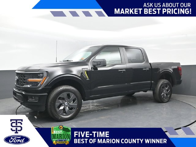 Agate Black Metallic 2025 Ford F-150 Pickup Truck Four-Wheel Drive Automatic