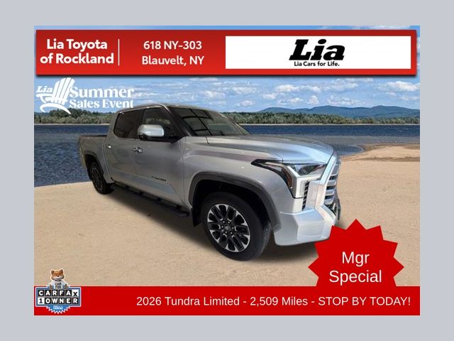 2026 Toyota Tundra Limited CrewMax Cab RWD
