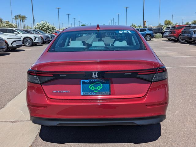 2024 Honda Accord EX Red at Big Star Buick GMC