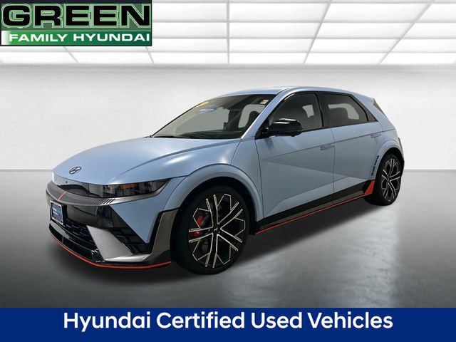Performance Blue Matte 2025 Hyundai Ioniq 5 N SUV / Crossover All-Wheel Drive 1-Speed Automatic