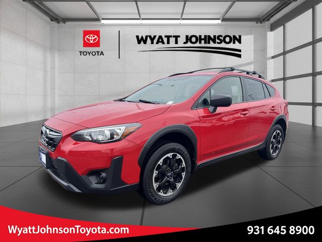 Pure Red 2021 Subaru Crosstrek Base AWD SUV / Crossover All-Wheel Drive 6-Speed Manual