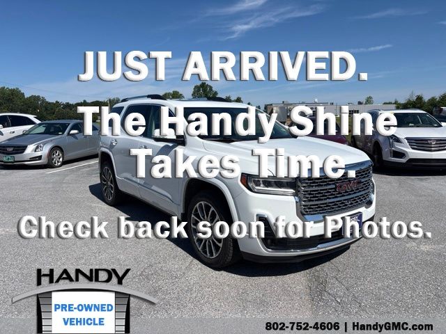 Summit White 2021 GMC Acadia SUV / Crossover Four-Wheel Drive 9-Speed Automatic