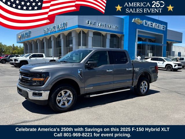 Gray Metallic 2025 Ford F-150 Pickup Truck Four-Wheel Drive Automatic