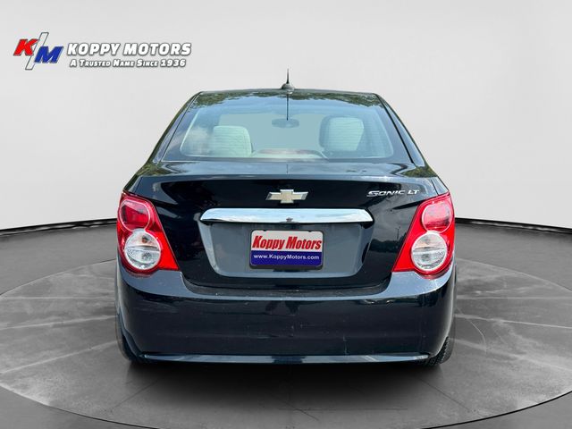 2016 Chevrolet Sonic LT - Black Metallic exterior view 4