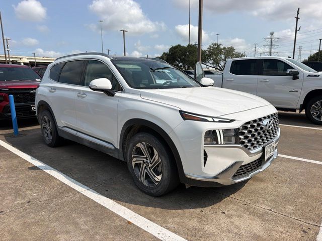 2023 Hyundai Santa Fe SEL White at Cook Ford