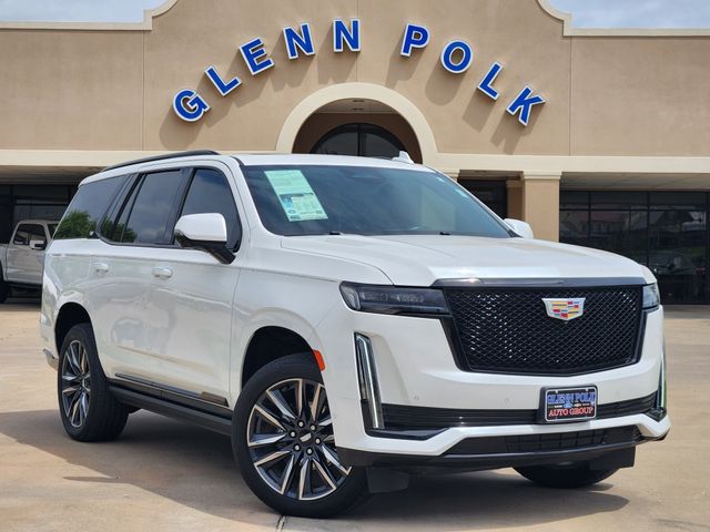 Crystal White 2022 Cadillac Escalade Sport 4WD SUV / Crossover Four-Wheel Drive Automatic