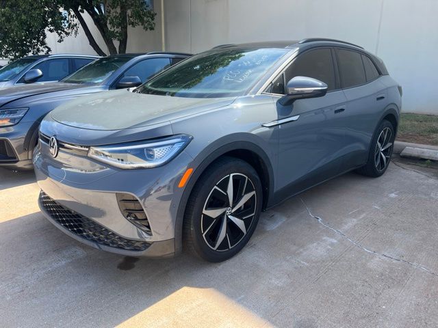 Pure Gray 2023 Volkswagen ID.4 Pro S RWD SUV / Crossover Rear-Wheel Drive Automatic