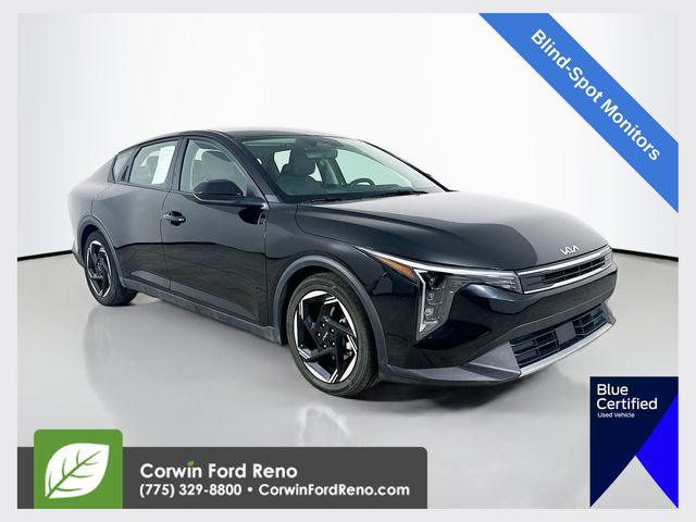 Aurora Black Pearl 2025 Kia K4 Sedan Front-Wheel Drive Continuously Variable Transmission