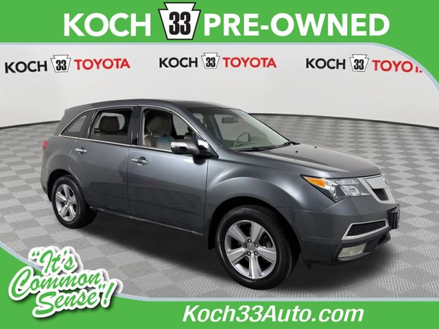 Palladium Metallic 2011 Acura MDX SUV / Crossover All-Wheel Drive 6-Speed Automatic