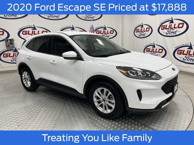 Oxford White 2020 Ford Escape SUV / Crossover Front-Wheel Drive 8-Speed Automatic