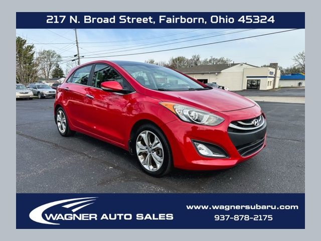 Volcanic Red 2013 Hyundai Elantra GT FWD Hatchback Front-Wheel Drive 6-Speed Manual