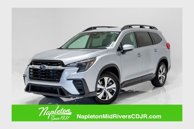Ice Silver Metallic 2025 Subaru Ascent Premium 7-Passenger AWD SUV / Crossover All-Wheel Drive Continuously Variable Transmission