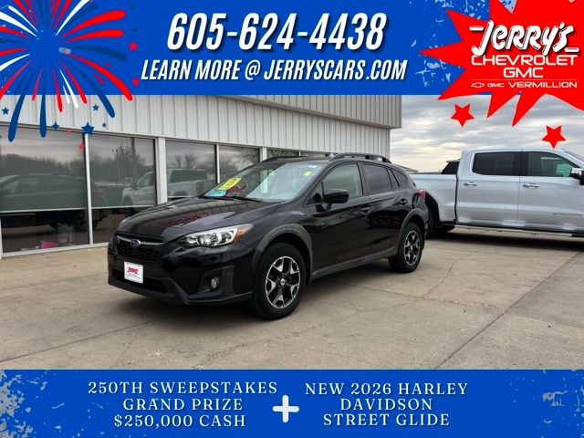 Crystal Black Silica 2018 Subaru Crosstrek Premium SUV / Crossover All-Wheel Drive Continuously Variable Transmission