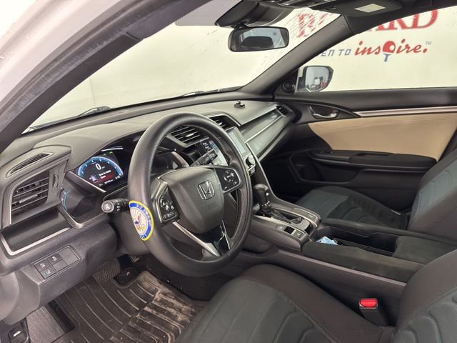 2020 White Honda Civic Hatchback EX FWD Hatchback