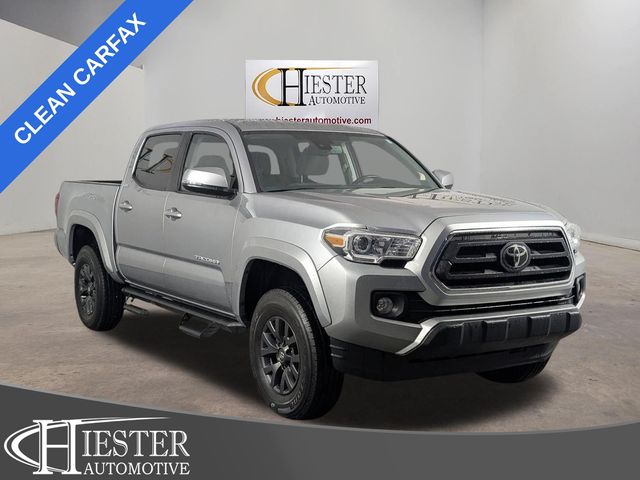 Celestial Silver Metallic 2023 Toyota Tacoma Pickup Truck Four-Wheel Drive 6-Speed Automatic