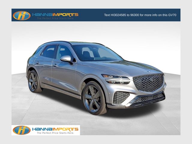 Savile Silver 2022 Genesis GV70 SUV / Crossover All-Wheel Drive 8-Speed Automatic