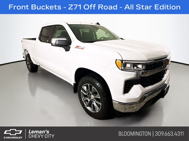 Summit White 2026 Chevrolet Silverado 1500 Pickup Truck Four-Wheel Drive Automatic