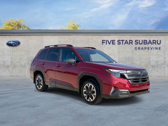 Crimson Red Pearl 2026 Subaru Forester SUV / Crossover All-Wheel Drive Continuously Variable Transmission