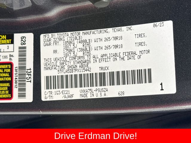 Used 2023 Toyota Tundra Truck