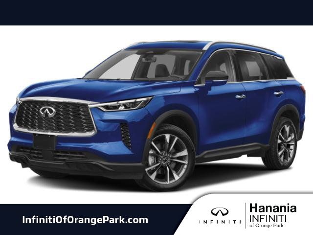 Warm Titanium 2025 INFINITI QX60 SUV / Crossover Front-Wheel Drive 9-Speed Automatic
