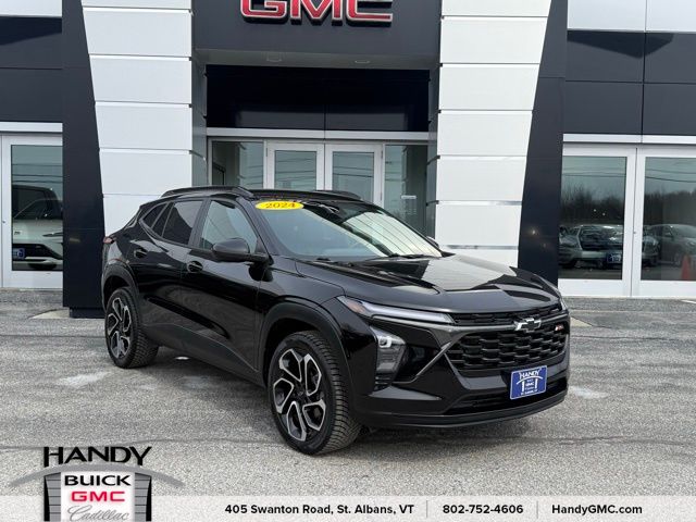 Mosaic Black Metallic 2024 Chevrolet Trax RS with 2RS FWD SUV / Crossover Front-Wheel Drive 6-Speed Automatic