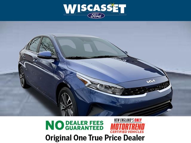 Deep Sea Blue 2024 Kia Forte LXS FWD Sedan Front-Wheel Drive Continuously Variable Transmission