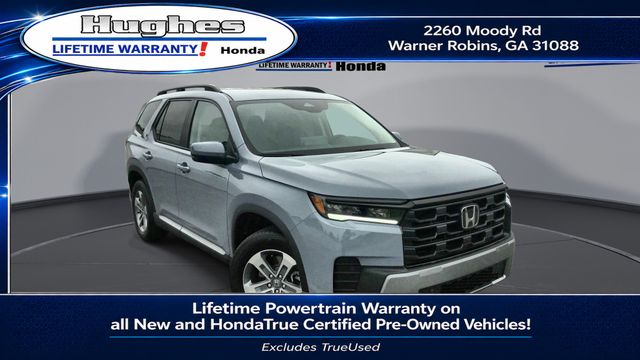 Sonic Gray Pearl 2026 Honda Pilot EX-L FWD SUV / Crossover Front-Wheel Drive Automatic