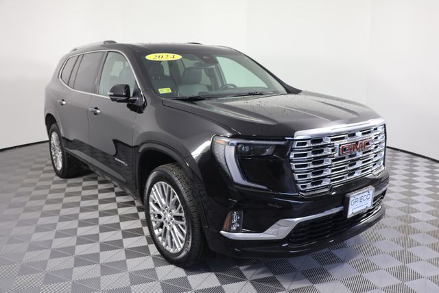 Black (Ebony Twilight Metallic) 2024 GMC Acadia SUV / Crossover Four-Wheel Drive 8-Speed Automatic