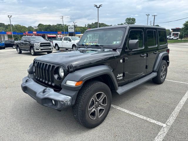 Black Clearcoat 2018 Jeep Wrangler SUV / Crossover Four-Wheel Drive 8-Speed Automatic