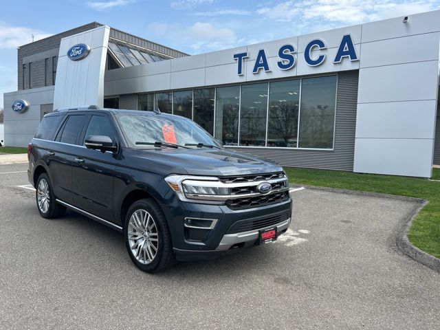 Blue Metallic 2023 Ford Expedition Limited 4WD SUV / Crossover Four-Wheel Drive Automatic