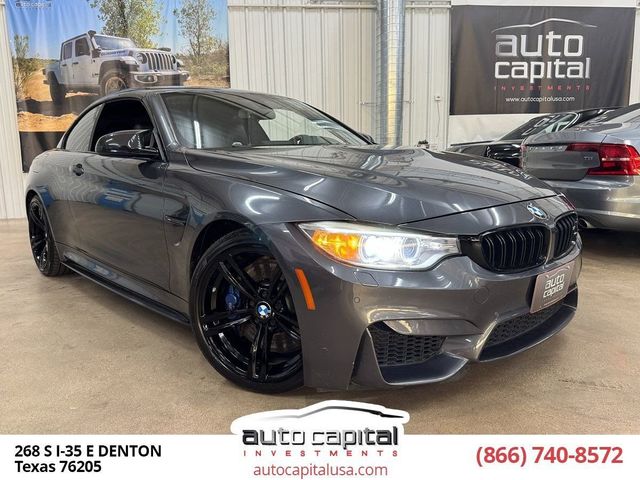 Mineral Gray Metallic 2015 BMW M4 Convertible RWD Convertible Rear-Wheel Drive 6-Speed Manual