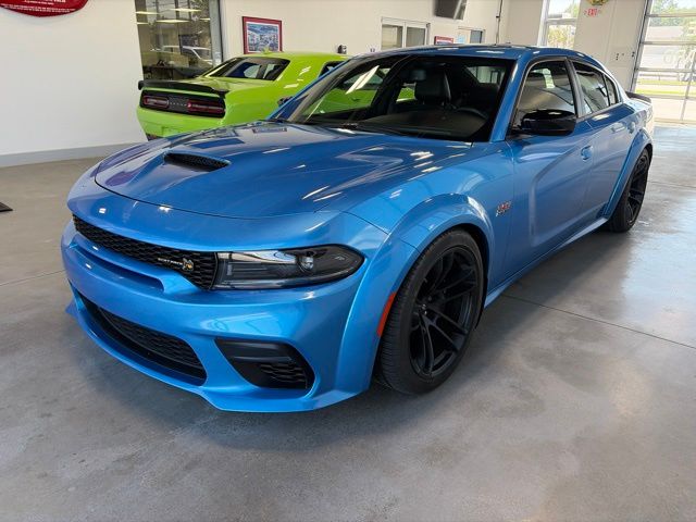 Blue Pearl 2023 Dodge Charger Sedan Rear-Wheel Drive 8-Speed Automatic
