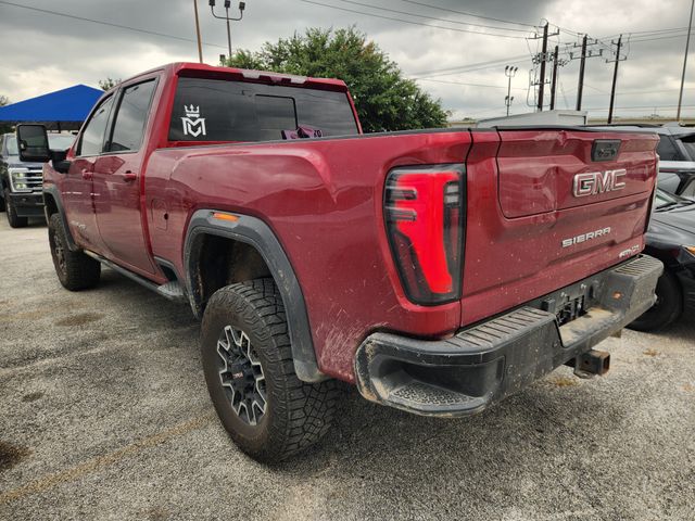 2024 GMC Sierra 2500HD AT4X Red at Bayway Cadillac of The Woodlands