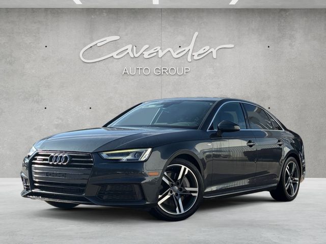 Manhattan Gray Metallic 2017 Audi A4 Sedan All-Wheel Drive 7-Speed Automatic