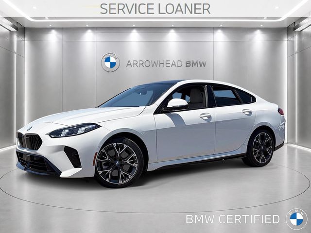 Alpine White 2025 BMW 2 Series Sedan All-Wheel Drive 7-Speed Automatic