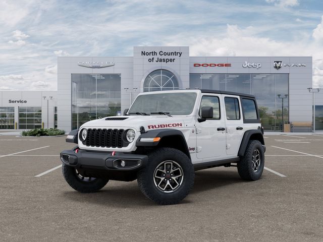 Bright White Clearcoat 2026 Jeep Wrangler Rubicon 4-Door 4WD SUV / Crossover Four-Wheel Drive 8-Speed Automatic
