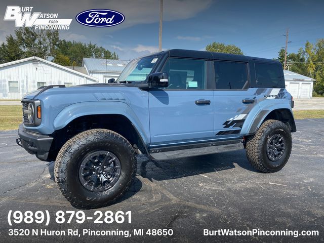 Blue (Azure Gray Metallic) 2025 Ford Bronco Raptor SUV / Crossover Four-Wheel Drive Automatic