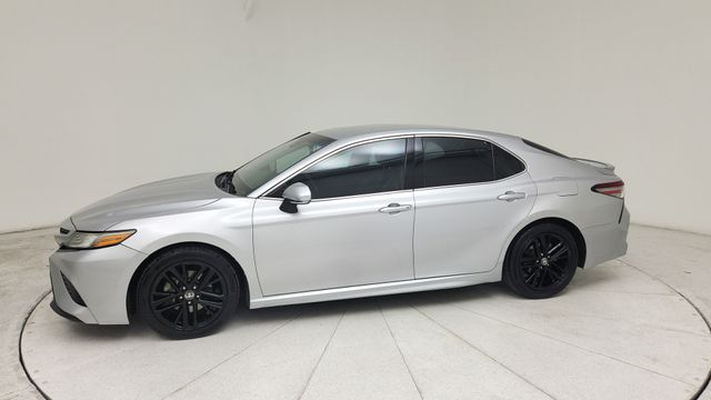 2018 Toyota Camry XSE Silver at Texan Dodge Chrysler Jeep Ram