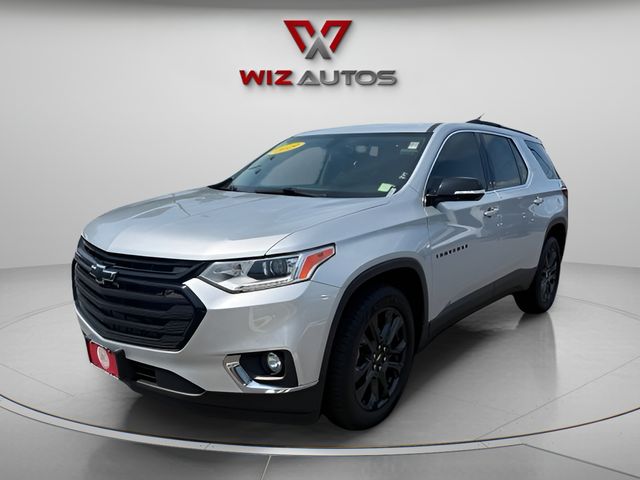 Silver Ice Metallic 2019 Chevrolet Traverse SUV / Crossover Four-Wheel Drive 9-Speed Automatic