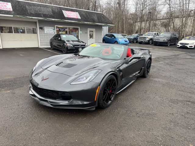 Watkins Glen Gray Metallic 2017 Chevrolet Corvette Grand Sport 2LT Convertible RWD Convertible Rear-Wheel Drive 8-Speed Automatic