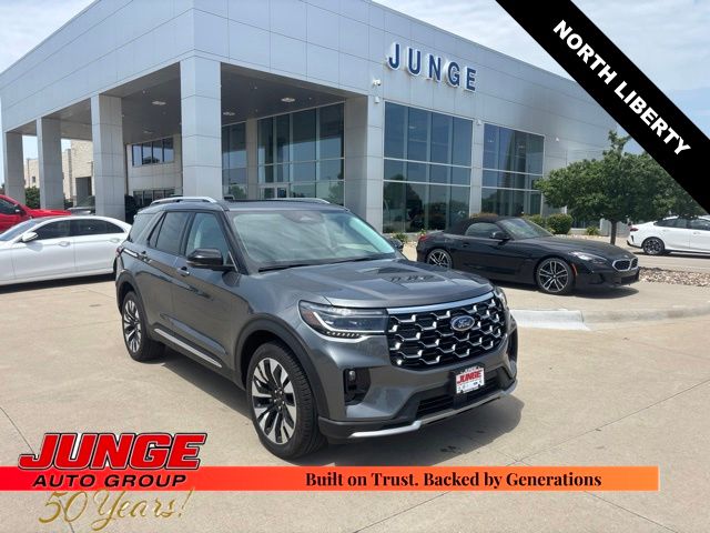 Carbonized Gray Metallic 2026 Ford Explorer SUV / Crossover All-Wheel Drive Automatic