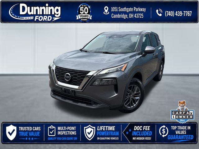 Gray (Gun Metallic) 2021 Nissan Rogue SUV / Crossover All-Wheel Drive Continuously Variable Transmission