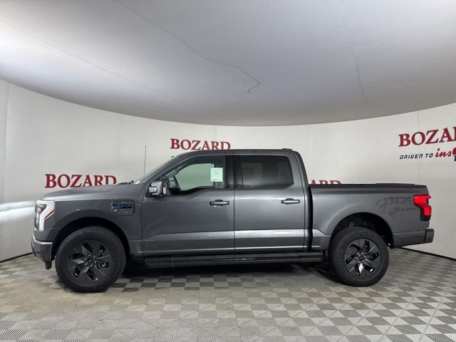 2025 Carbonized Gray Metallic Ford F-150 Lightning Flash AWD Truck