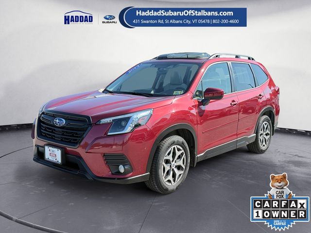 Crimson Red Pearl 2023 Subaru Forester SUV / Crossover All-Wheel Drive Continuously Variable Transmission